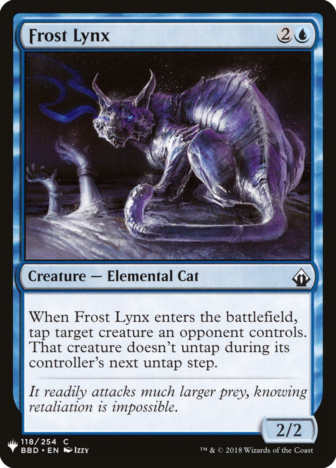 Frost Lynx [Mystery Booster] | Local Legends