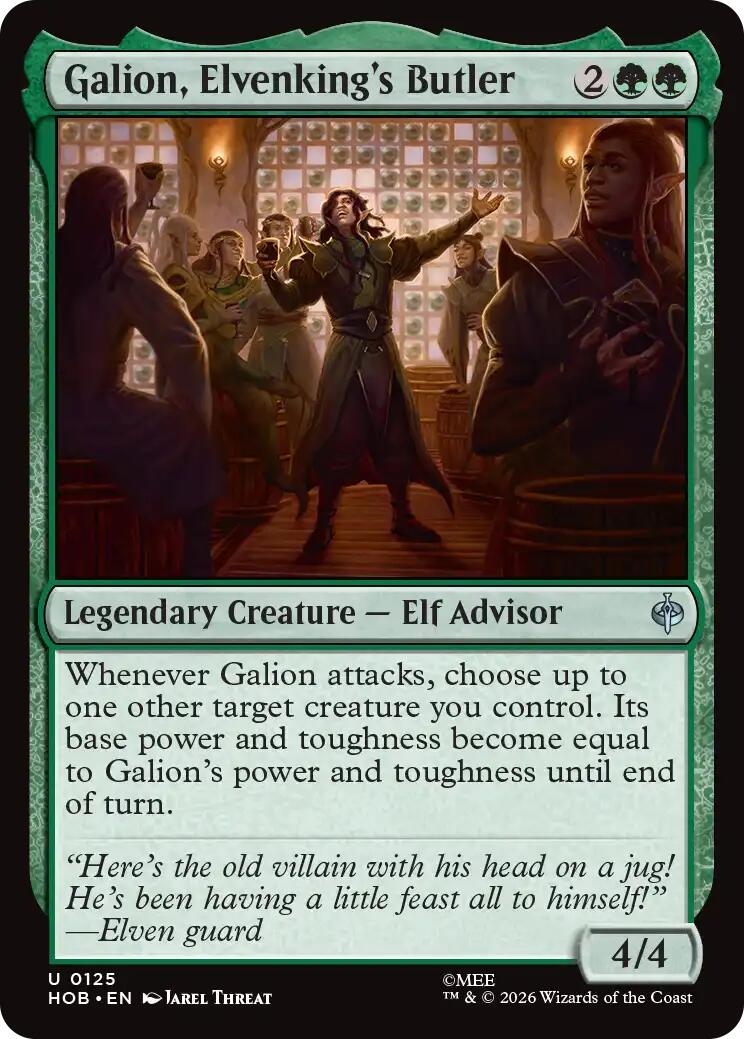 Galion, Elvenking's Butler | Local Legends