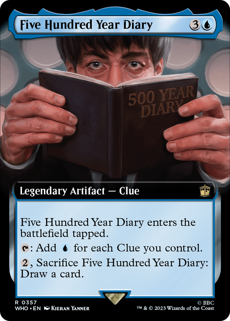 Five Hundred Year Diary (Extended Art) [Doctor Who] | Local Legends