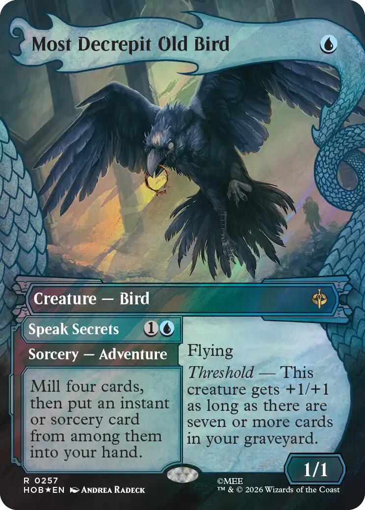 Most Decrepit Old Bird (Showcase) (Surge Foil) | Local Legends