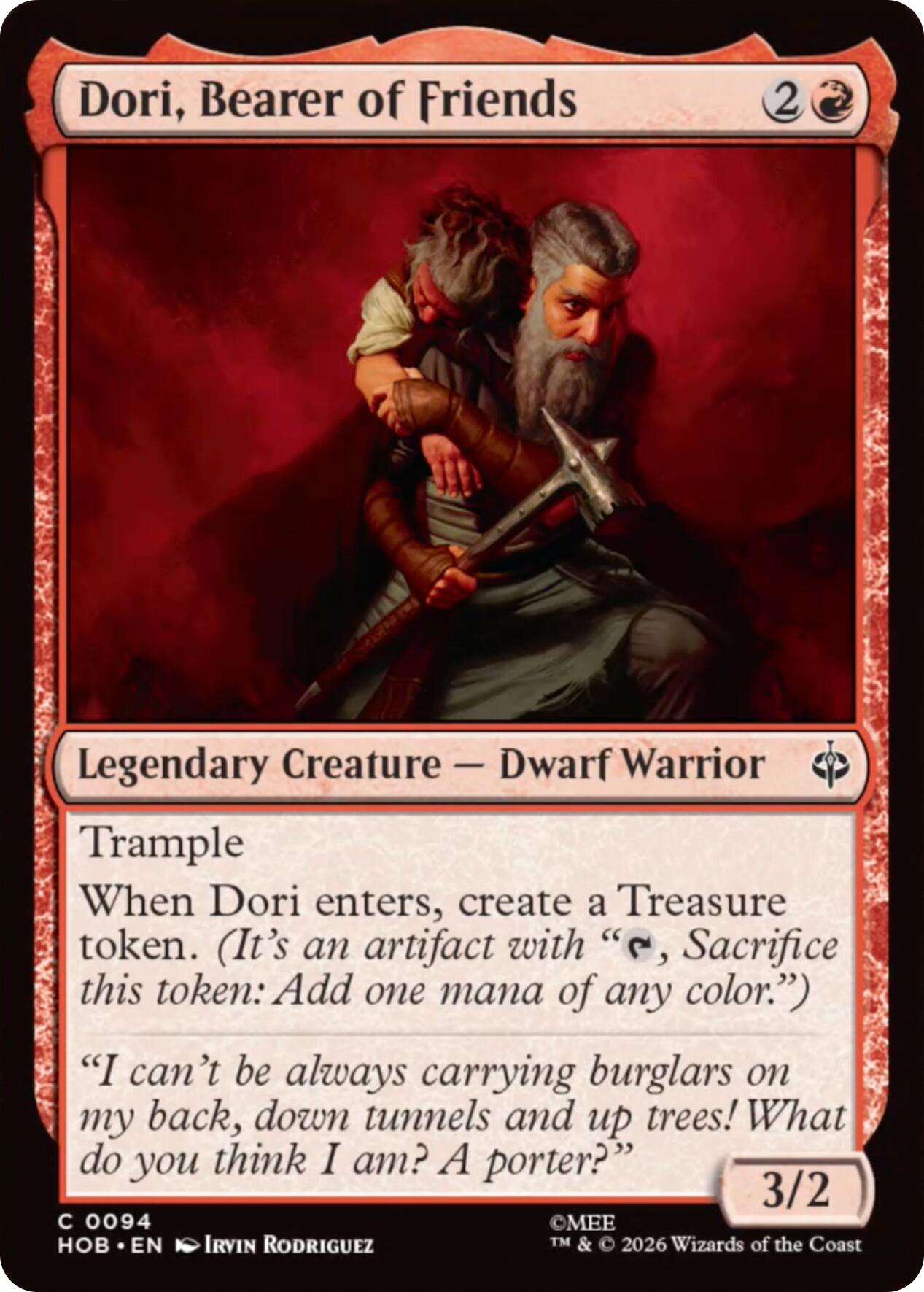 Dori, Bearer of Friends | Local Legends