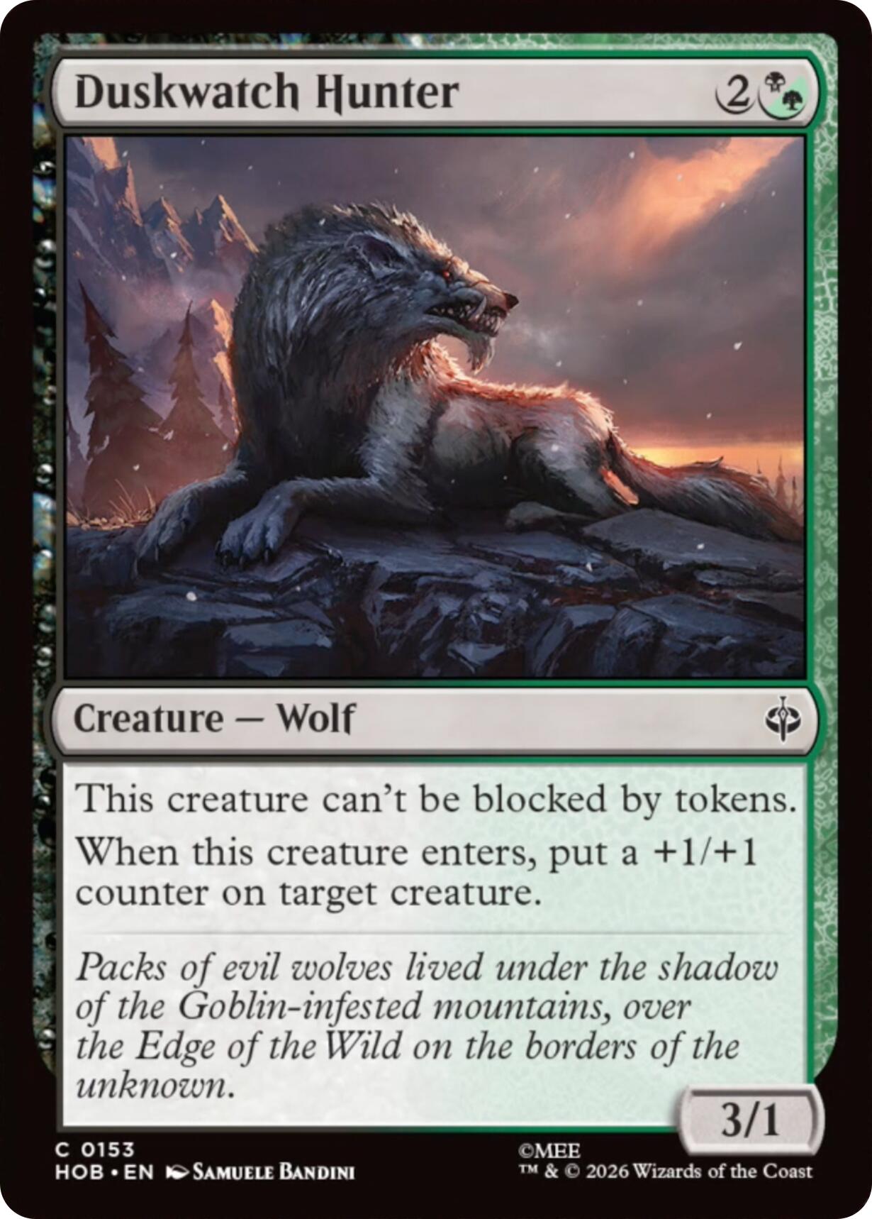 Duskwatch Hunter | Local Legends