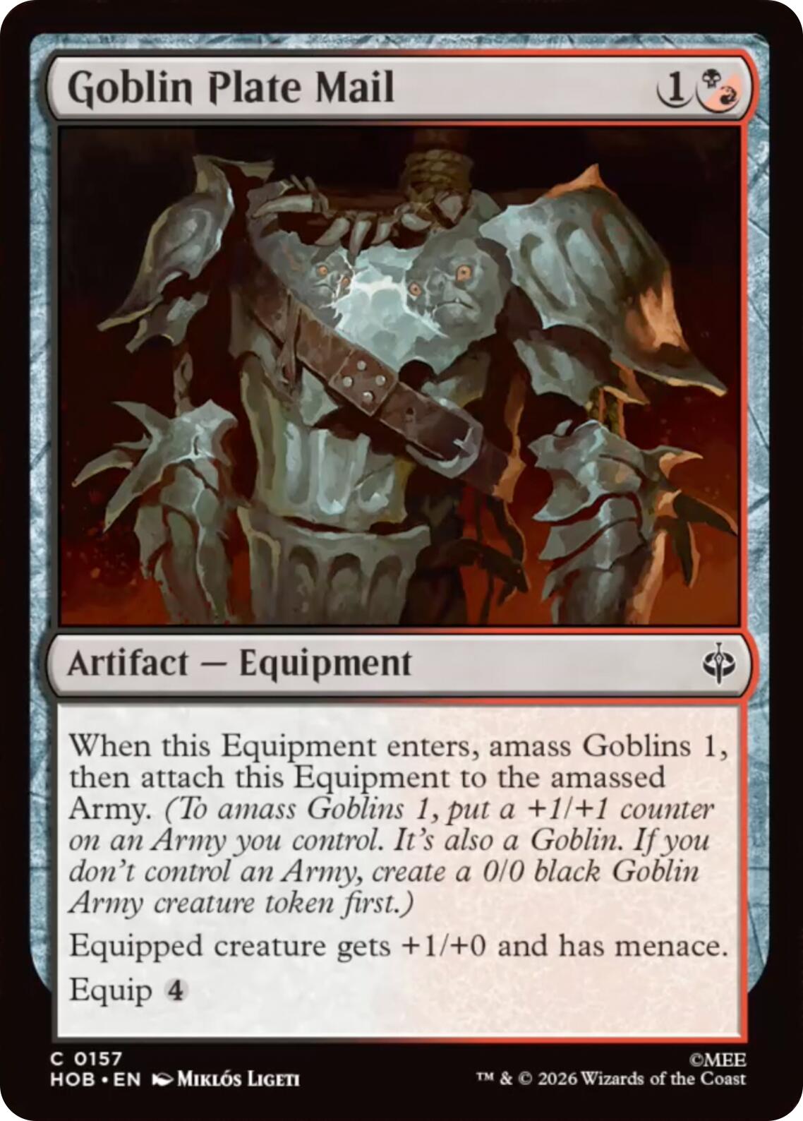 Goblin Plate Mail | Local Legends