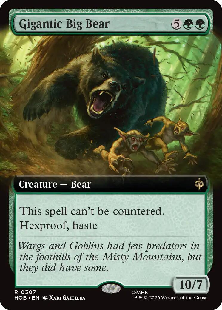 Gigantic Big Bear (Extended Art) | Local Legends