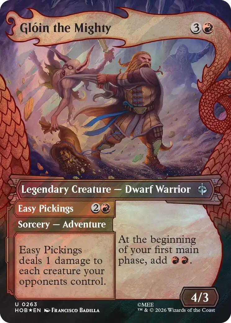 Gloin the Mighty (Showcase) (Surge Foil) | Local Legends