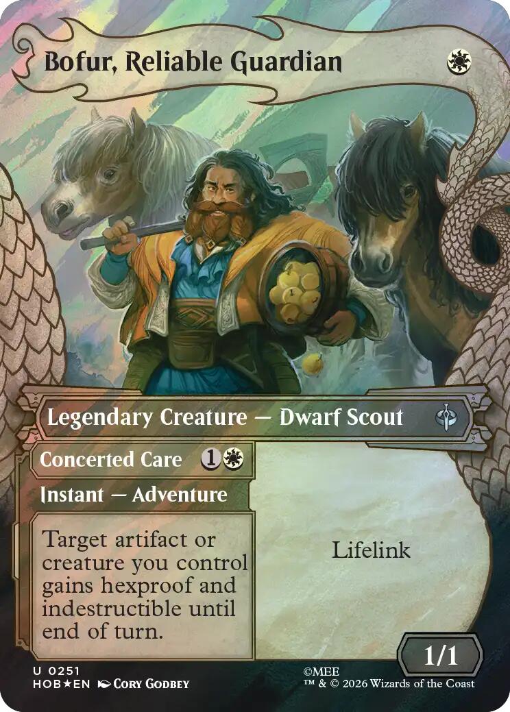 Bofur, Reliable Guardian (Showcase) (Surge Foil) | Local Legends