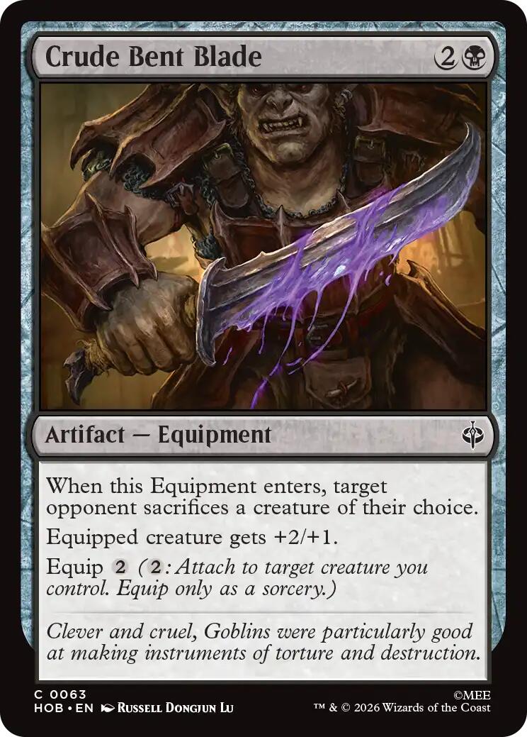 Crude Bent Blade | Local Legends