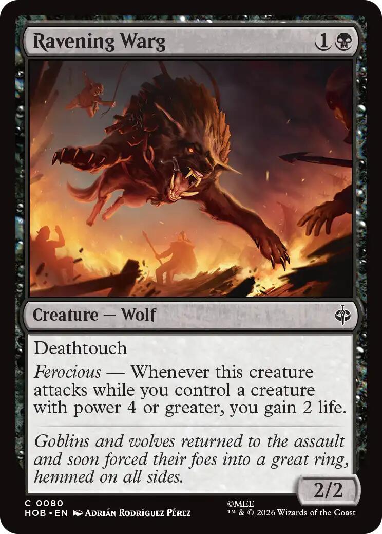Ravening Warg | Local Legends