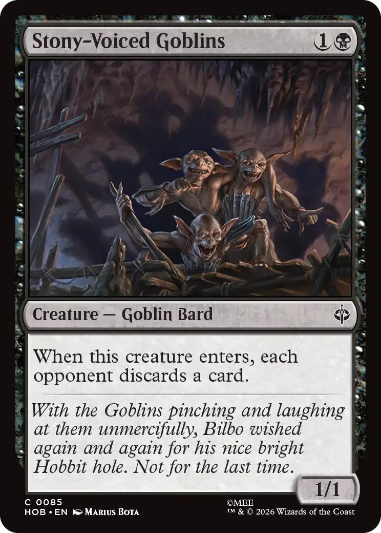 Stony-Voiced Goblins | Local Legends