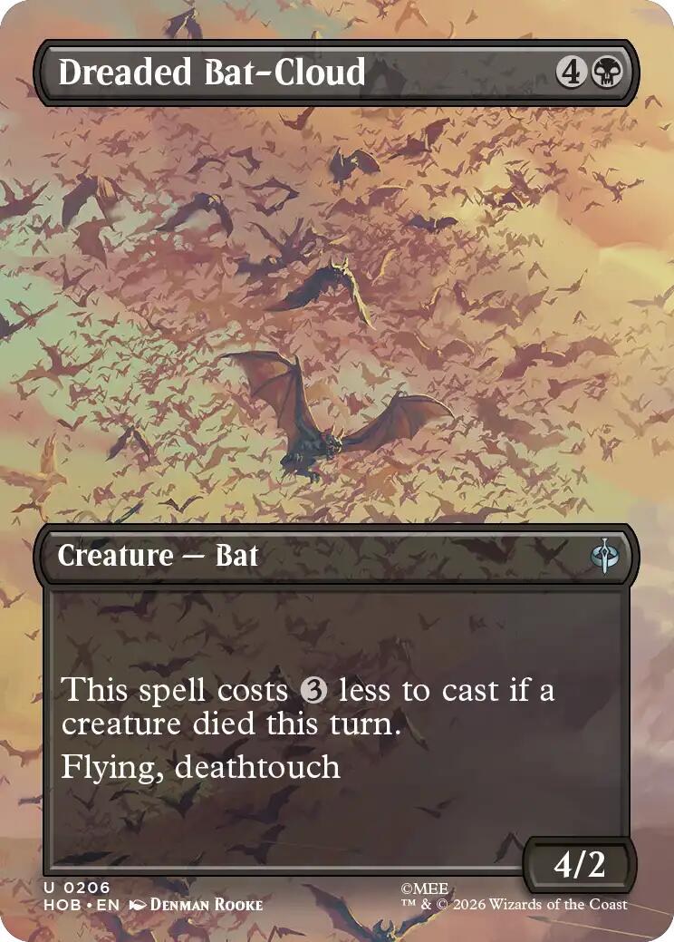 Dreaded Bat-Cloud (Borderless) | Local Legends