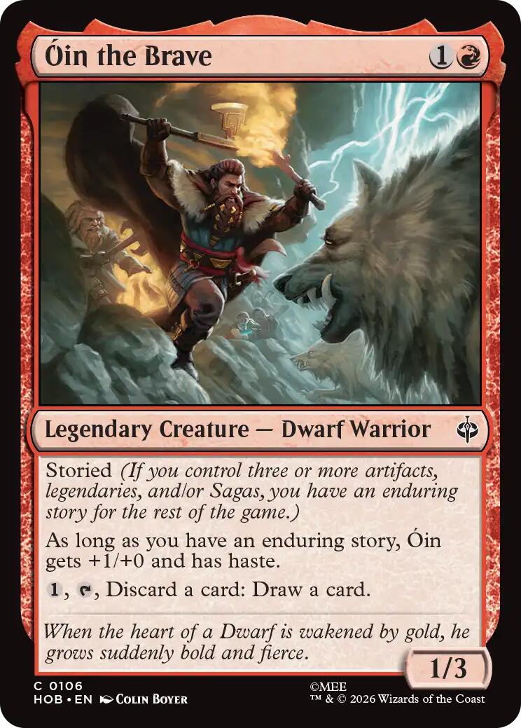Oin the Brave | Local Legends
