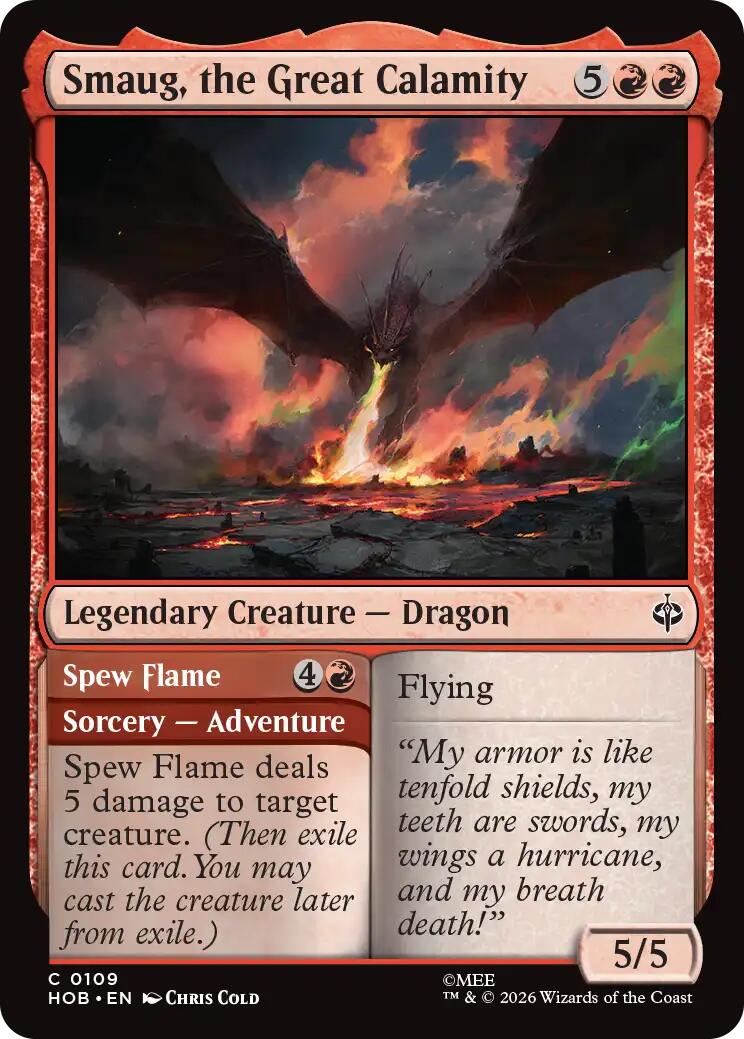 Smaug, the Great Calamity | Local Legends