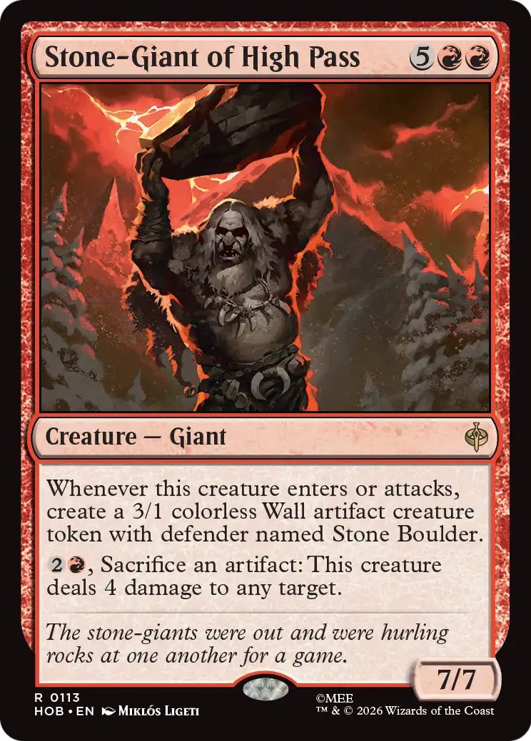 Stone-Giant of High Pass | Local Legends