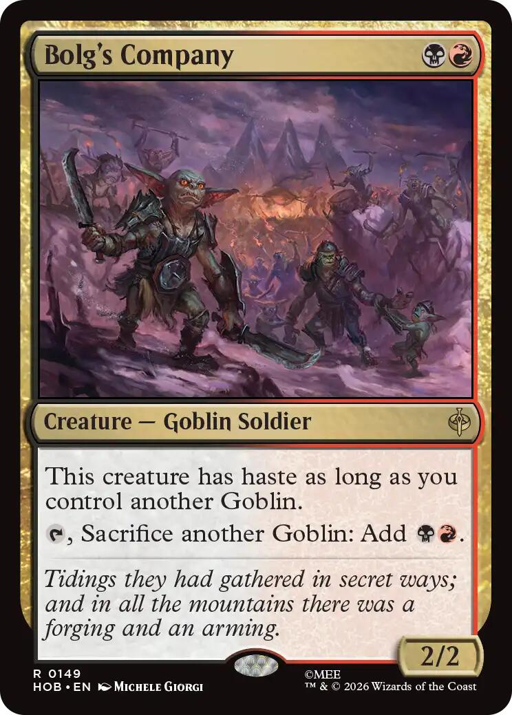 Bolg's Company | Local Legends