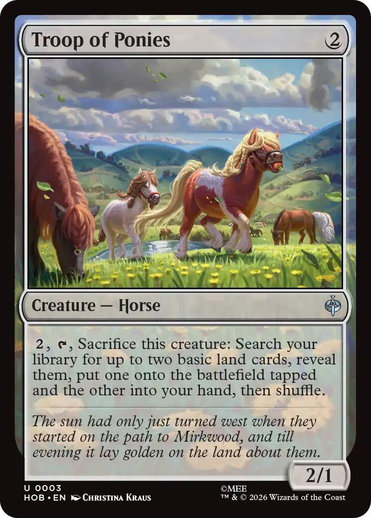 Troop of Ponies | Local Legends