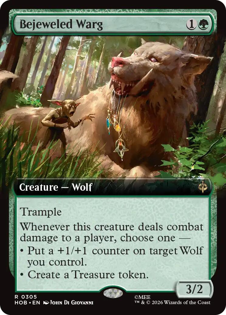 Bejeweled Warg (Extended Art) | Local Legends