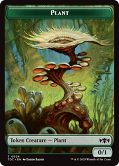 Plant // Goat Double-Sided Token [Tarkir: Dragonstorm Commander Tokens] | Local Legends