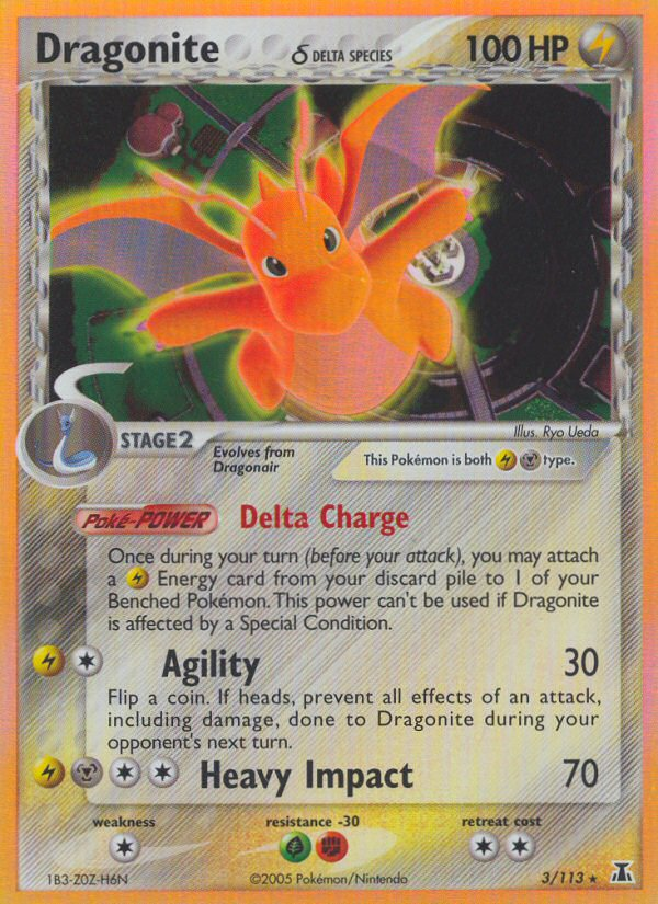 Dragonite (3/113) (Delta Species) [EX: Delta Species] | Local Legends