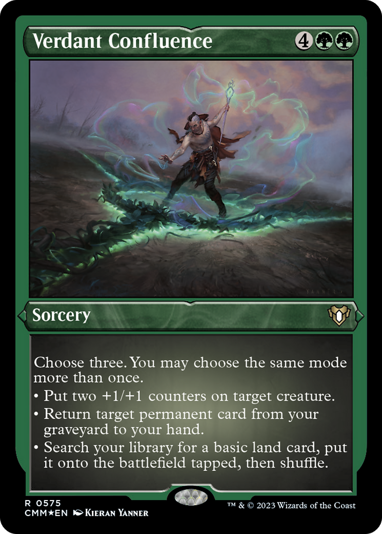 Verdant Confluence (Foil Etched) [Commander Masters] | Local Legends