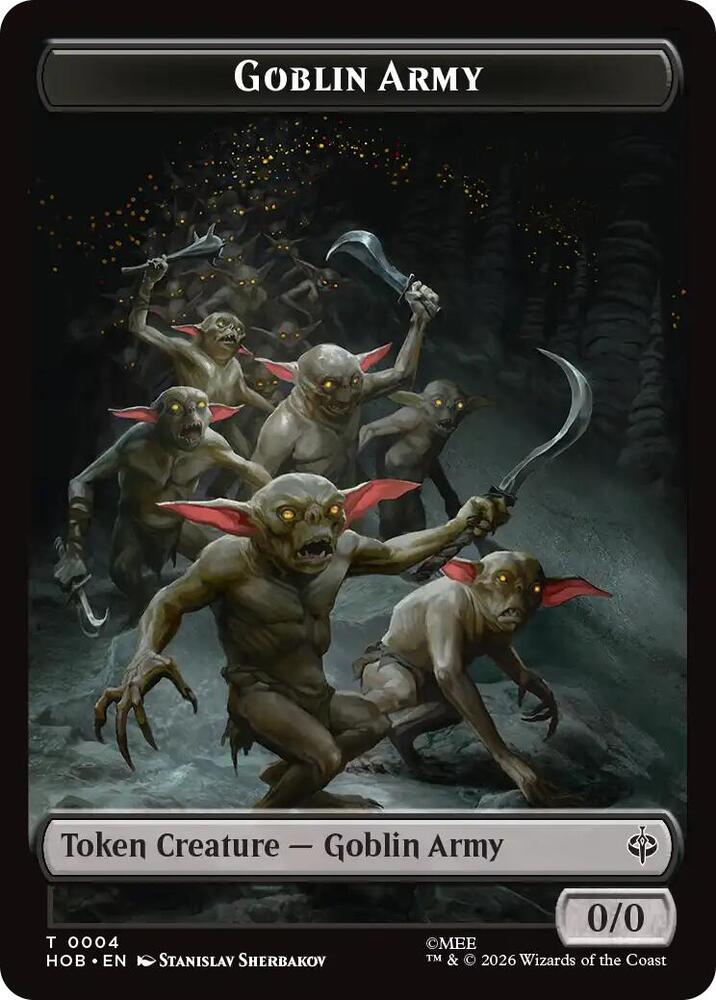 Human Soldier // Goblin Army (0004) Double-Sided Token | Local Legends