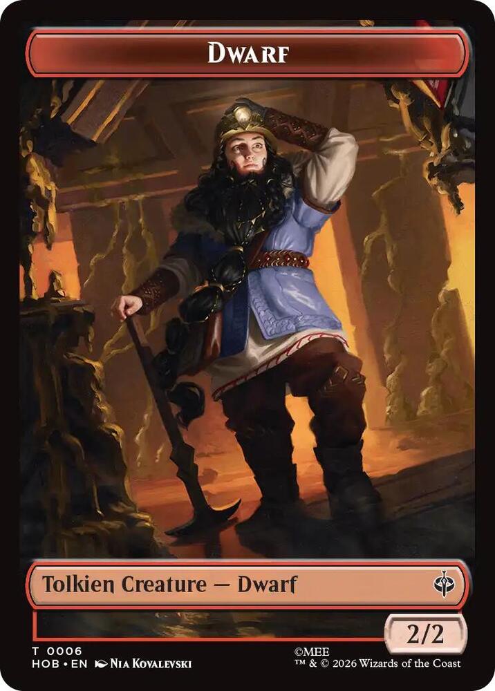 Human Soldier // Dwarf Double-Sided Token | Local Legends