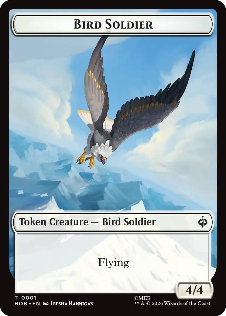 Bird Soldier // Axe Double-Sided Token | Local Legends