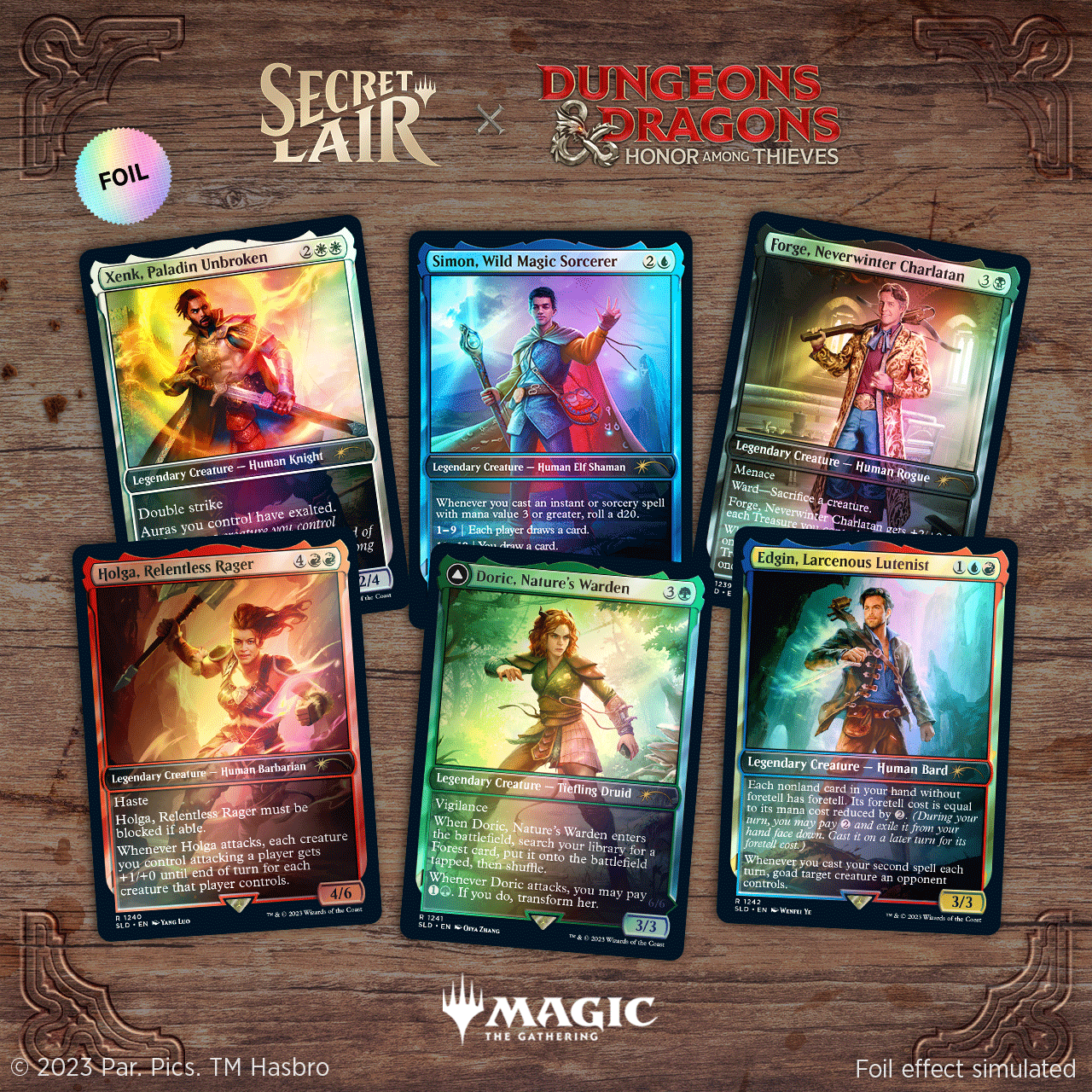 Secret Lair: Drop Series - Secret Lair x Dungeons & Dragons (Honor Among Thieves - Foil Edition) | Local Legends
