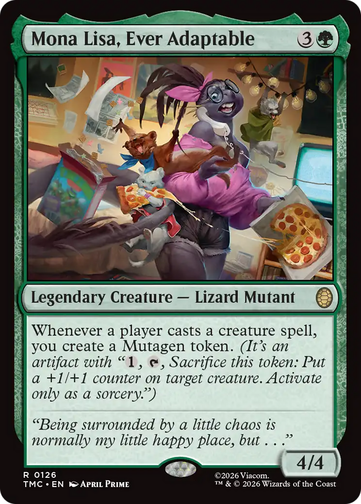 Mona Lisa, Ever Adaptable [Teenage Mutant Ninja Turtles Commander] | Local Legends