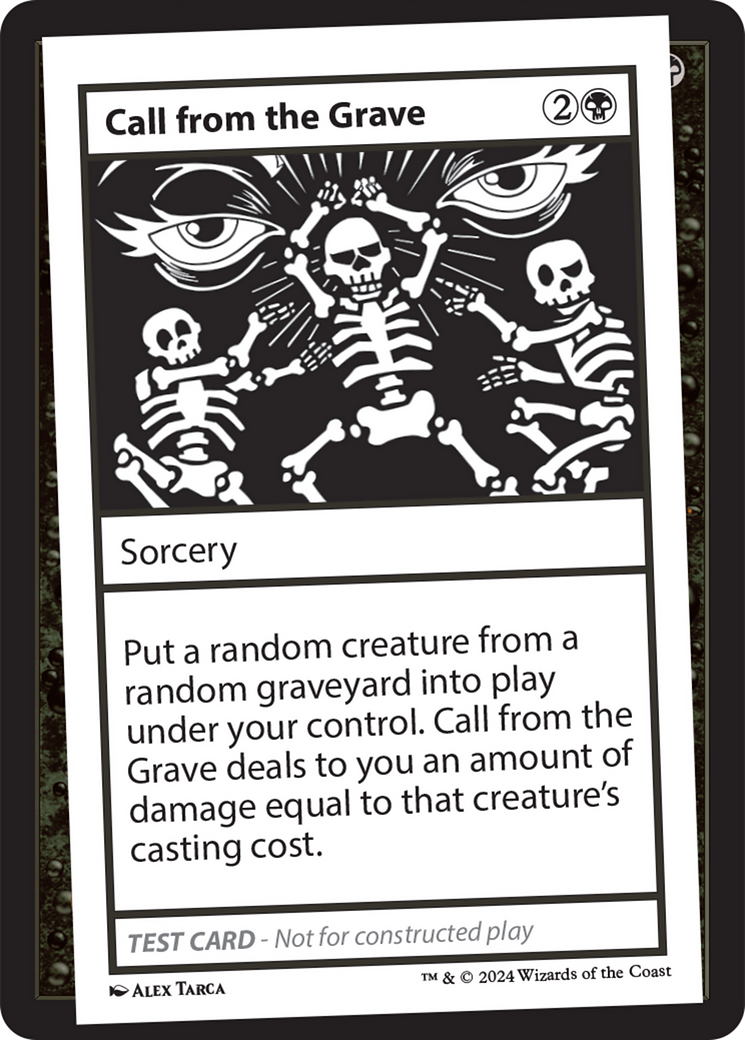 Call from the Grave [Mystery Booster 2 Playtest Cards] | Local Legends