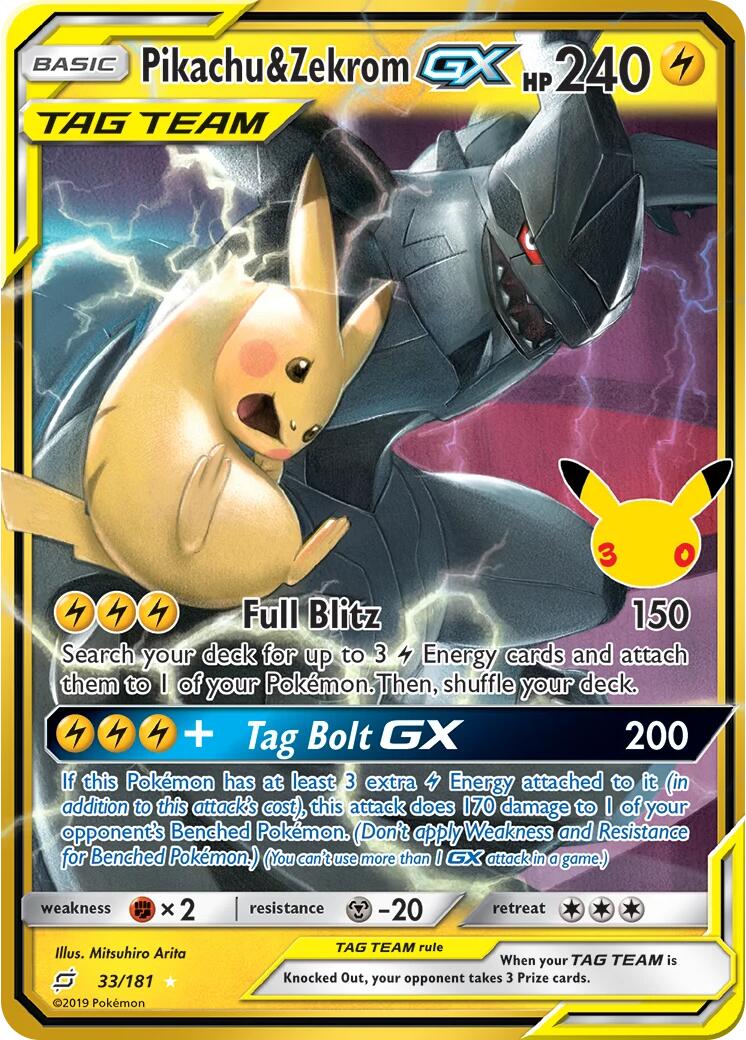 Pikachu & Zekrom GX | Local Legends