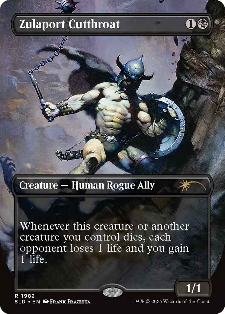 Zulaport Cutthroat (1982) (Rainbow Foil) [Secret Lair Drop Series] | Local Legends