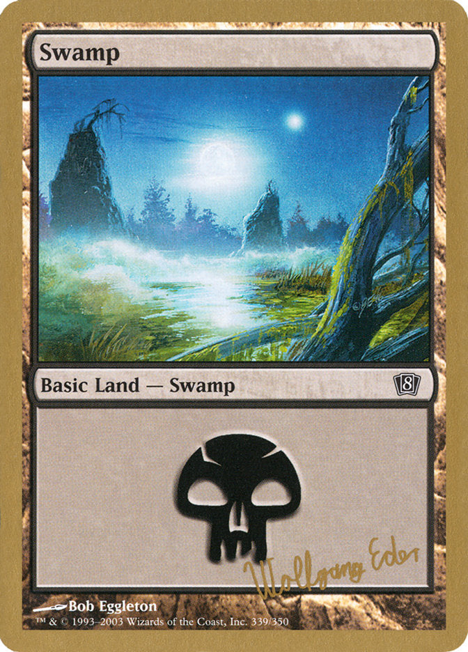 Swamp (we339) (Wolfgang Eder) [World Championship Decks 2003] | Golgari Games