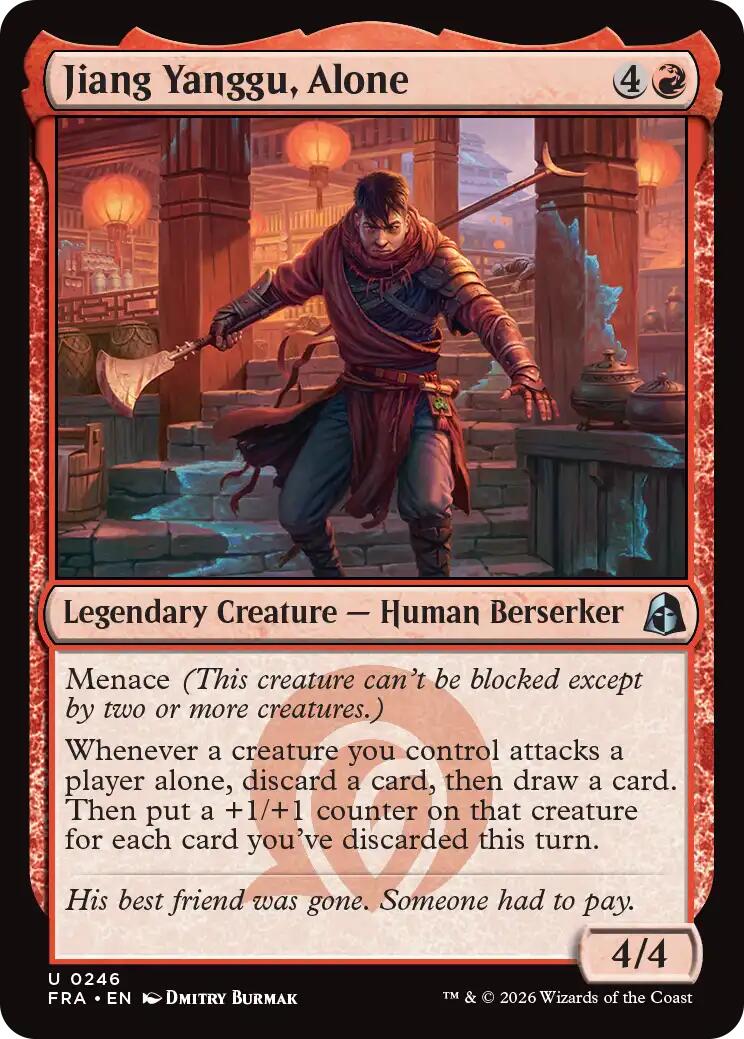 Jiang Yanggu, Alone | Local Legends