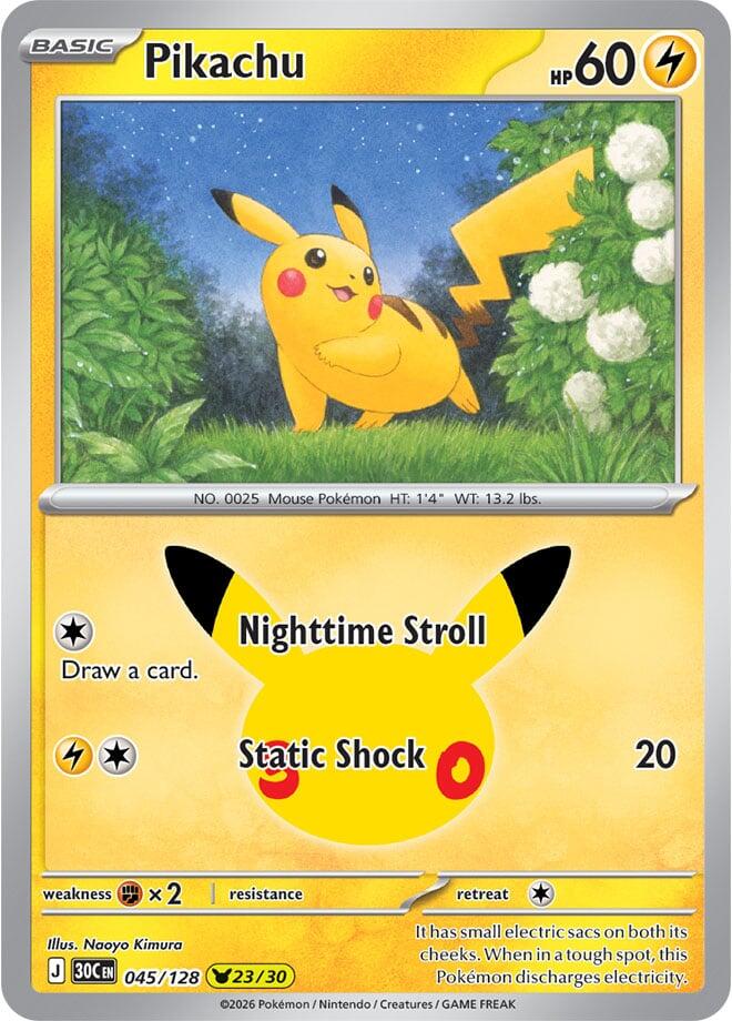 Pikachu - 045/128 | Local Legends