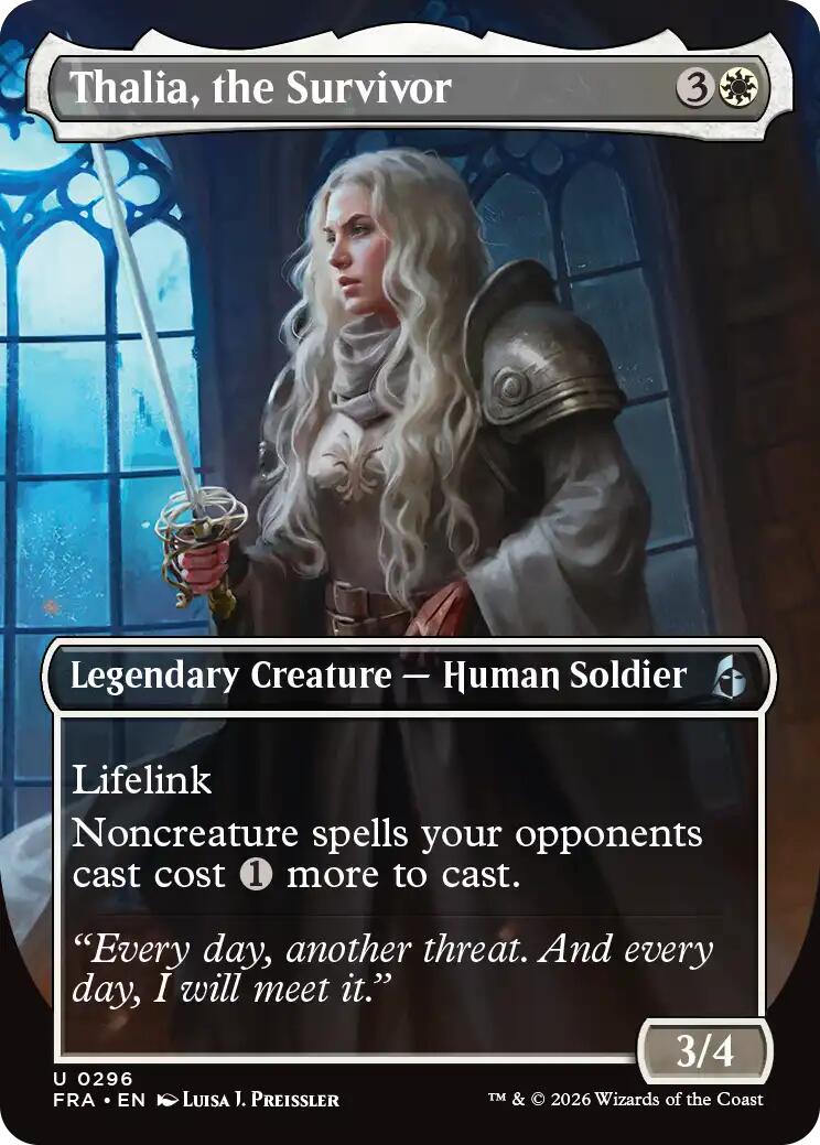 Thalia, the Survivor (Borderless) | Local Legends