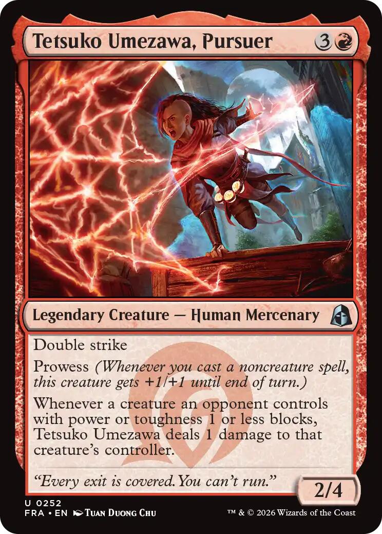 Tetsuko Umezawa, Pursuer | Local Legends