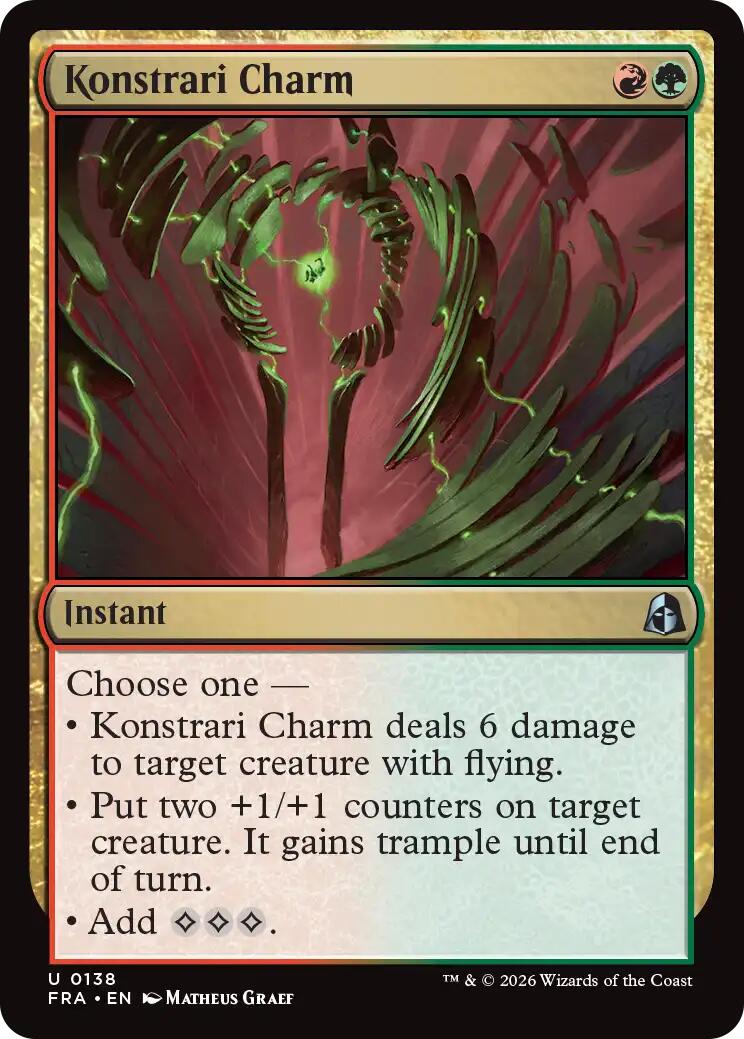 Konstrari Charm | Local Legends