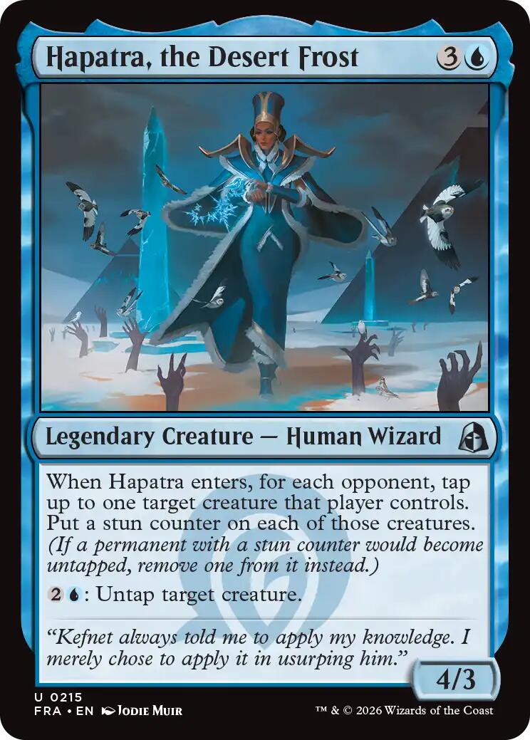 Hapatra, the Desert Frost | Local Legends