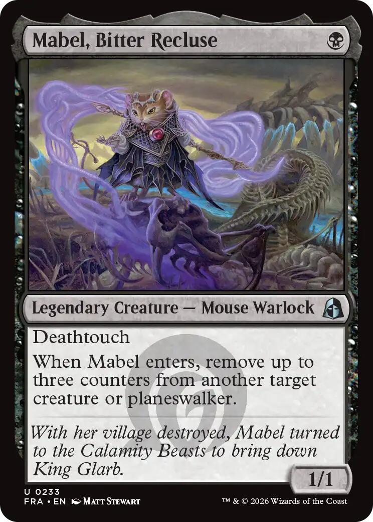 Mabel, Bitter Recluse | Local Legends