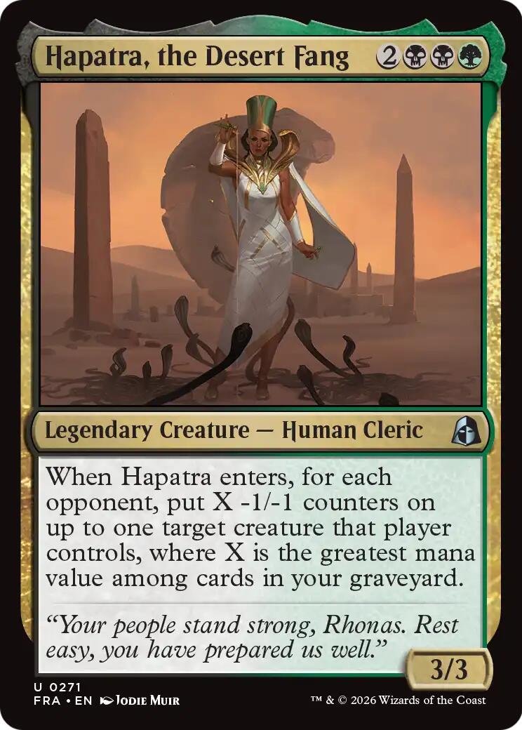 Hapatra, the Desert Fang | Local Legends