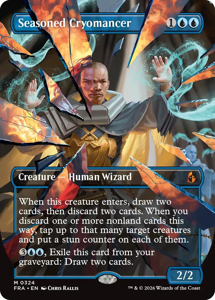 Seasoned Cryomancer (Borderless) (0324) | Local Legends