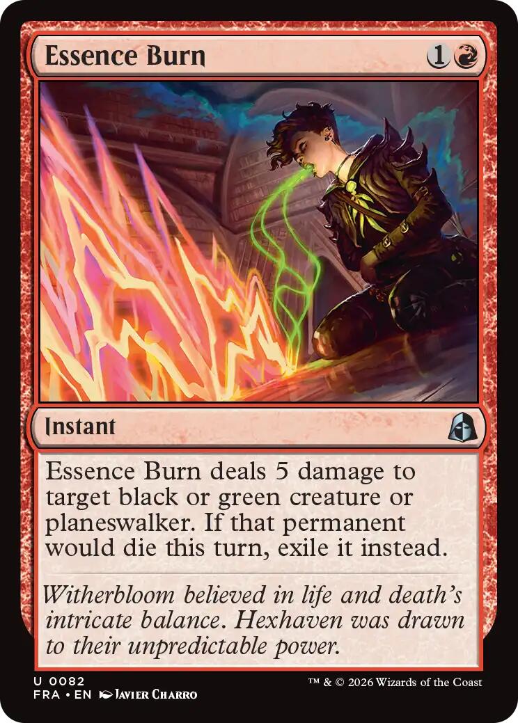 Essence Burn | Local Legends
