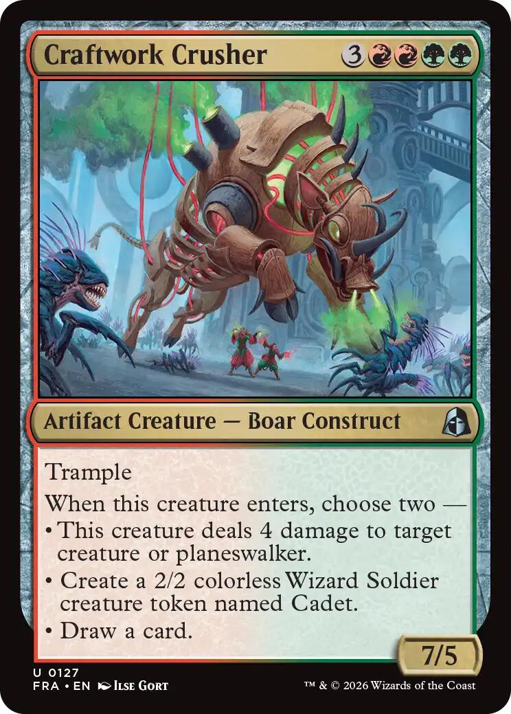 Craftwork Crusher | Local Legends