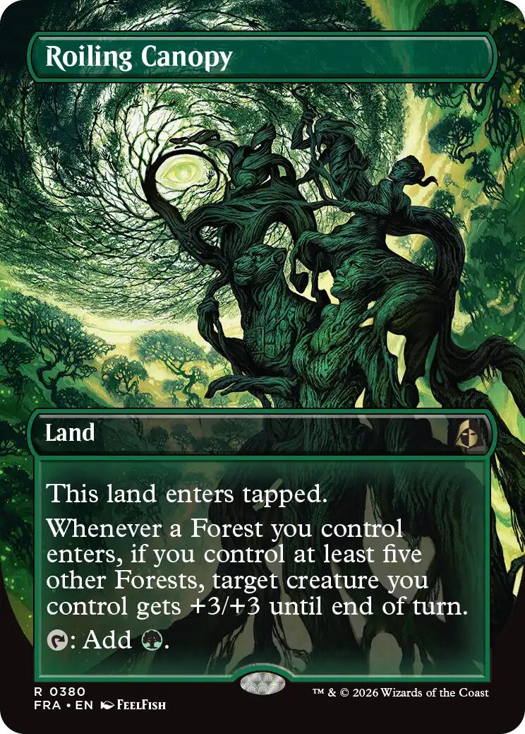 Roiling Canopy (Borderless) | Local Legends