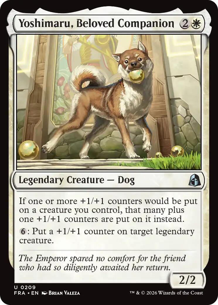 Yoshimaru, Beloved Companion | Local Legends