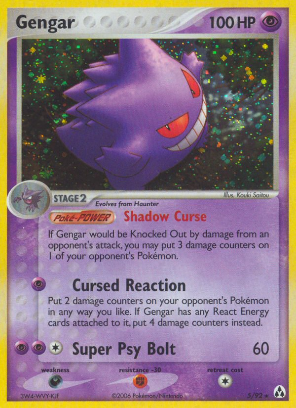 Gengar (5/92) [EX: Legend Maker] | Local Legends