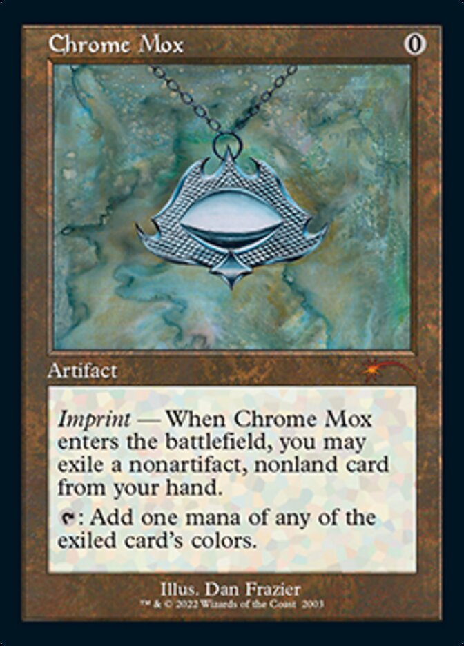 Chrome Mox (Retro) [Secret Lair Countdown Kit] | Local Legends