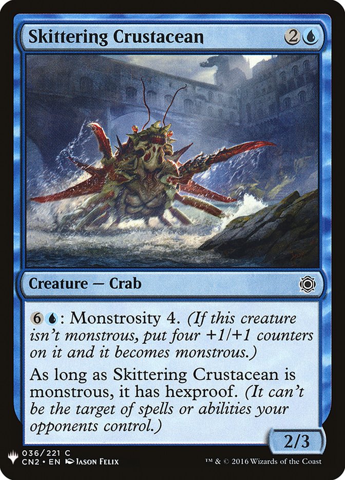 Skittering Crustacean [Mystery Booster] | Local Legends