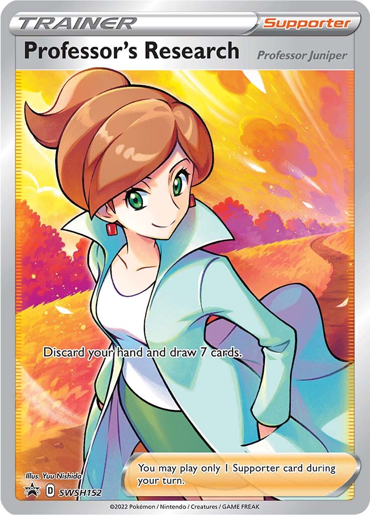 Professor's Research (SWSH152) [Sword & Shield: Black Star Promos] | Local Legends