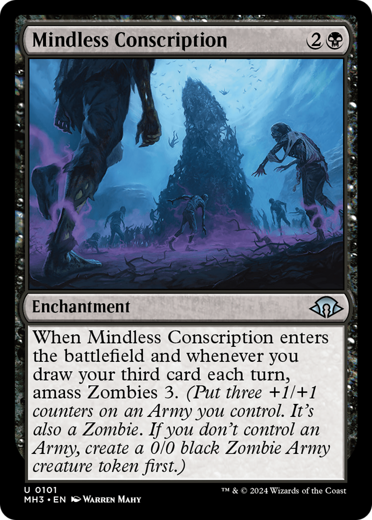 Mindless Conscription [Modern Horizons 3] | Local Legends